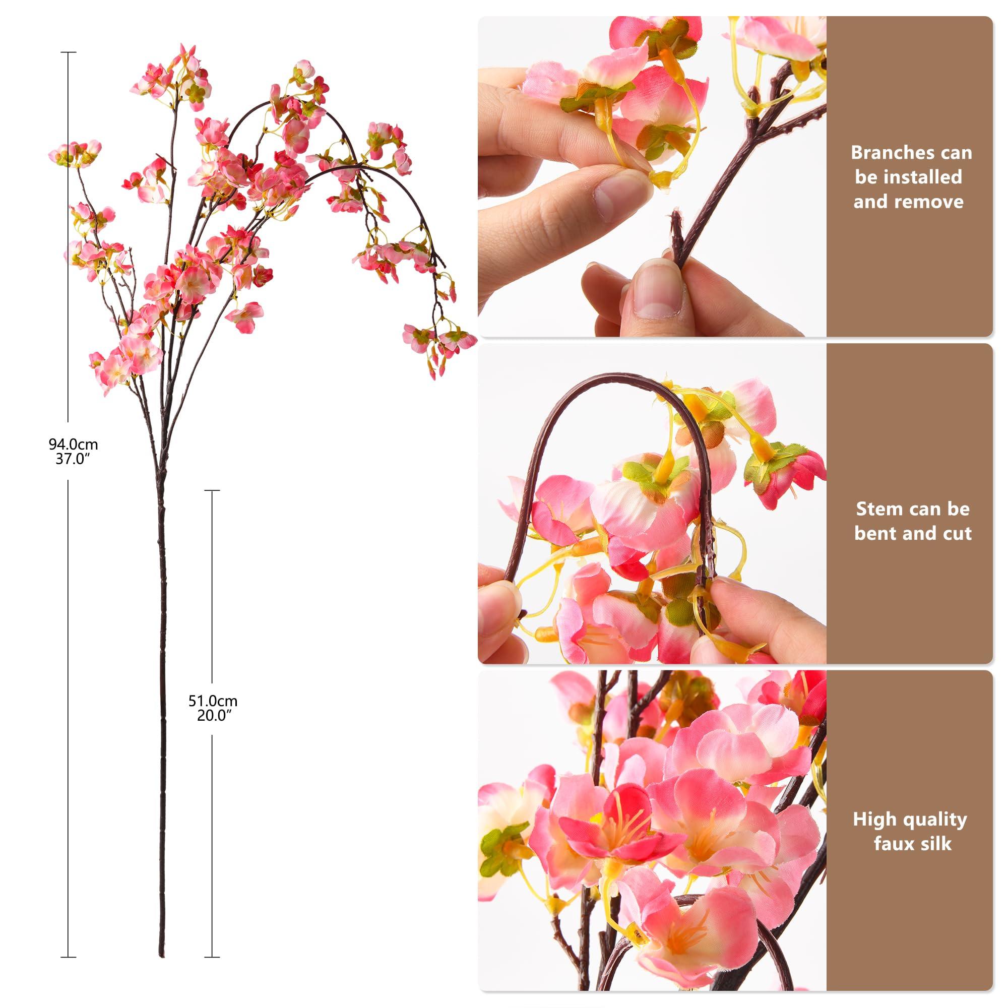 Faux Cherry Blossom Branches - 37‘’ - HyeFlora