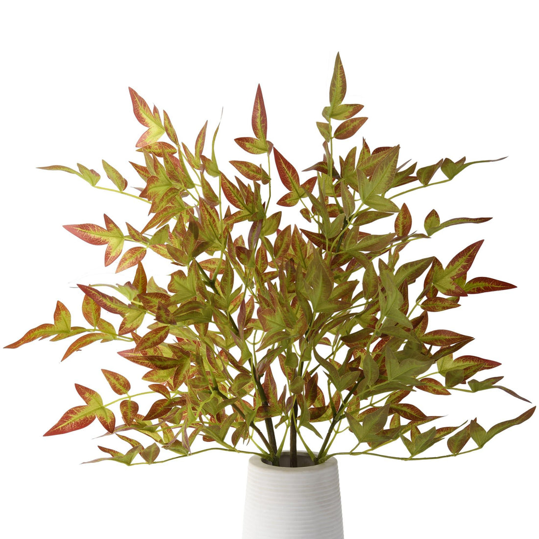 Artificial Faux Italian Ruscus Greenery Stems Branches 2PCS Fall - 27&quot; - HyeFlora